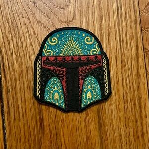 Boba fett embroidered patch, Star Wars